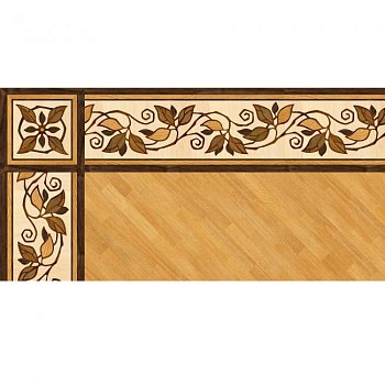 Художественный паркет  Паркетный Бордюр (26-011-133)