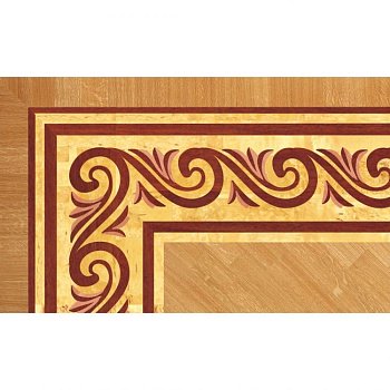 Художественный паркет  Паркетный Бордюр (26-011-188)