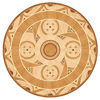 Художественный паркет  Розетка (26-009-0148)