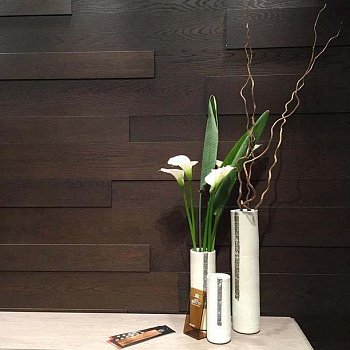 Мозаика и 3D панели из дерева Assa 1011 Панели Разбежка Тёмно-коричневый (12-011-000082)