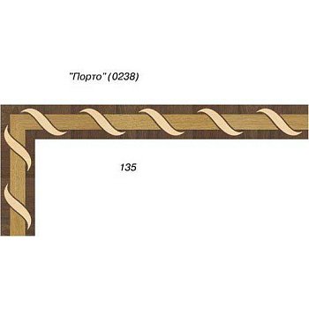 Художественный паркет  Паркетный Бордюр (26-011-039)