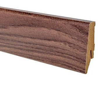 Плинтус напольный  Орех 1028 Мдф (10-100-00198)