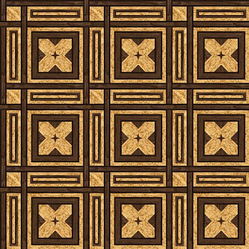 Щитовой художественный паркет  (26-010-222)