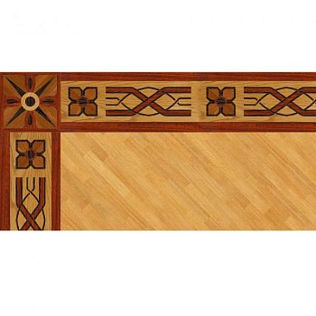 Художественный паркет  Паркетный Бордюр (26-011-134)