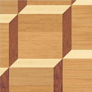 Щитовой художественный паркет  (26-010-486)