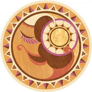 Художественный паркет  Розетка (26-009-0239)