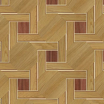 Щитовой художественный паркет  (26-010-293)