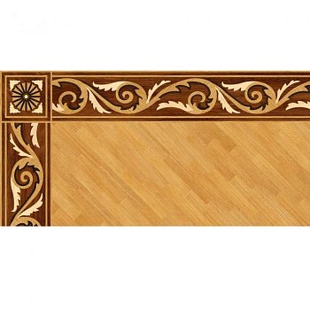 Художественный паркет  Паркетный Бордюр (26-011-123)