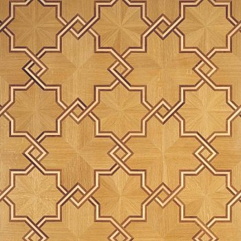 Щитовой художественный паркет  (26-010-182)