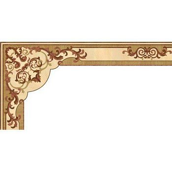 Художественный паркет  Паркетный Бордюр (26-011-087)