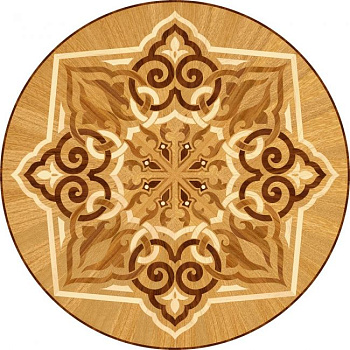 Художественный паркет  Розетка (26-009-0043)