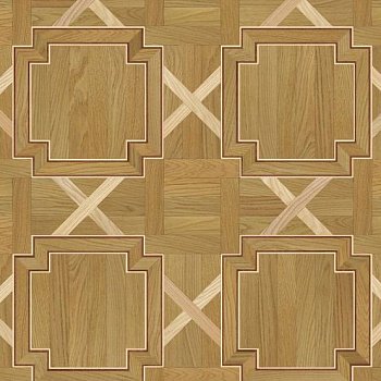 Щитовой художественный паркет  (26-010-340)