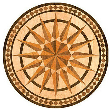 Художественный паркет  Розетка (26-009-0153)