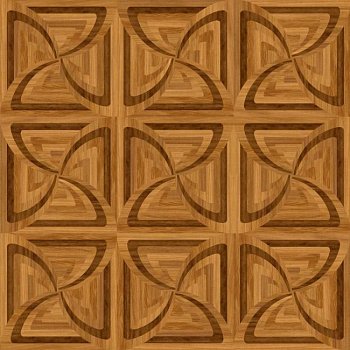 Щитовой художественный паркет  (26-010-008)