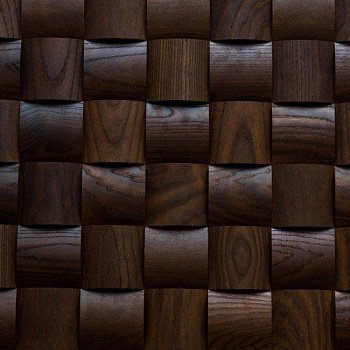 Мозаика и 3D панели из дерева Assa 1009 Термоясень Темный (12-011-00006)