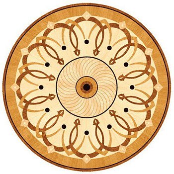 Художественный паркет  Розетка (26-009-0173)