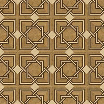 Щитовой художественный паркет  (26-010-124)