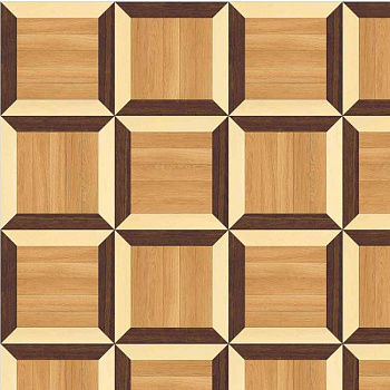 Щитовой художественный паркет  (26-010-437)