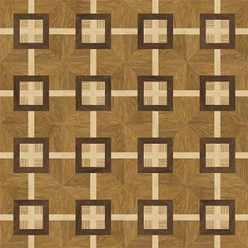 Щитовой художественный паркет  (26-010-142)