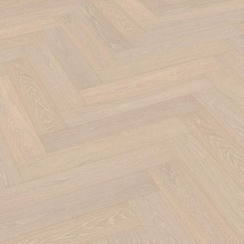 Паркет Ёлка Ps 500 Residence Дуб Гармония Сливочно-белый 8815 (10-010-03091)