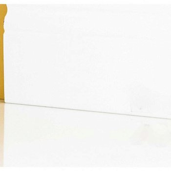 Плинтус напольный  White Белый Mdf5535 100х18 (10-100-00717)