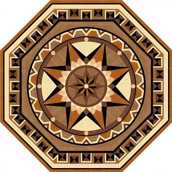 Художественный паркет  Розетка (26-009-0220)