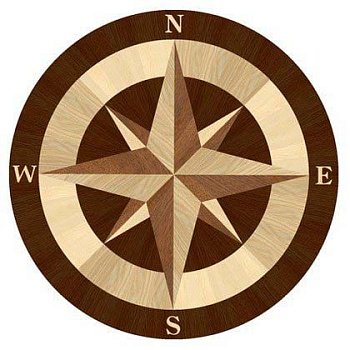 Художественный паркет  Розетка (26-009-0094)