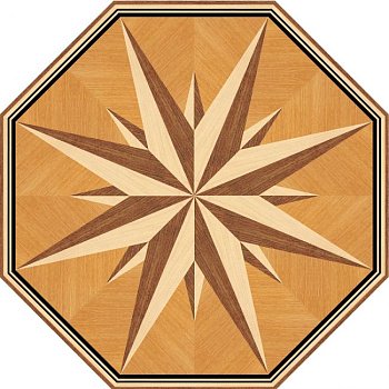 Художественный паркет  Розетка (26-009-0201)