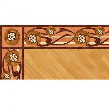 Художественный паркет  Паркетный Бордюр (26-011-126)